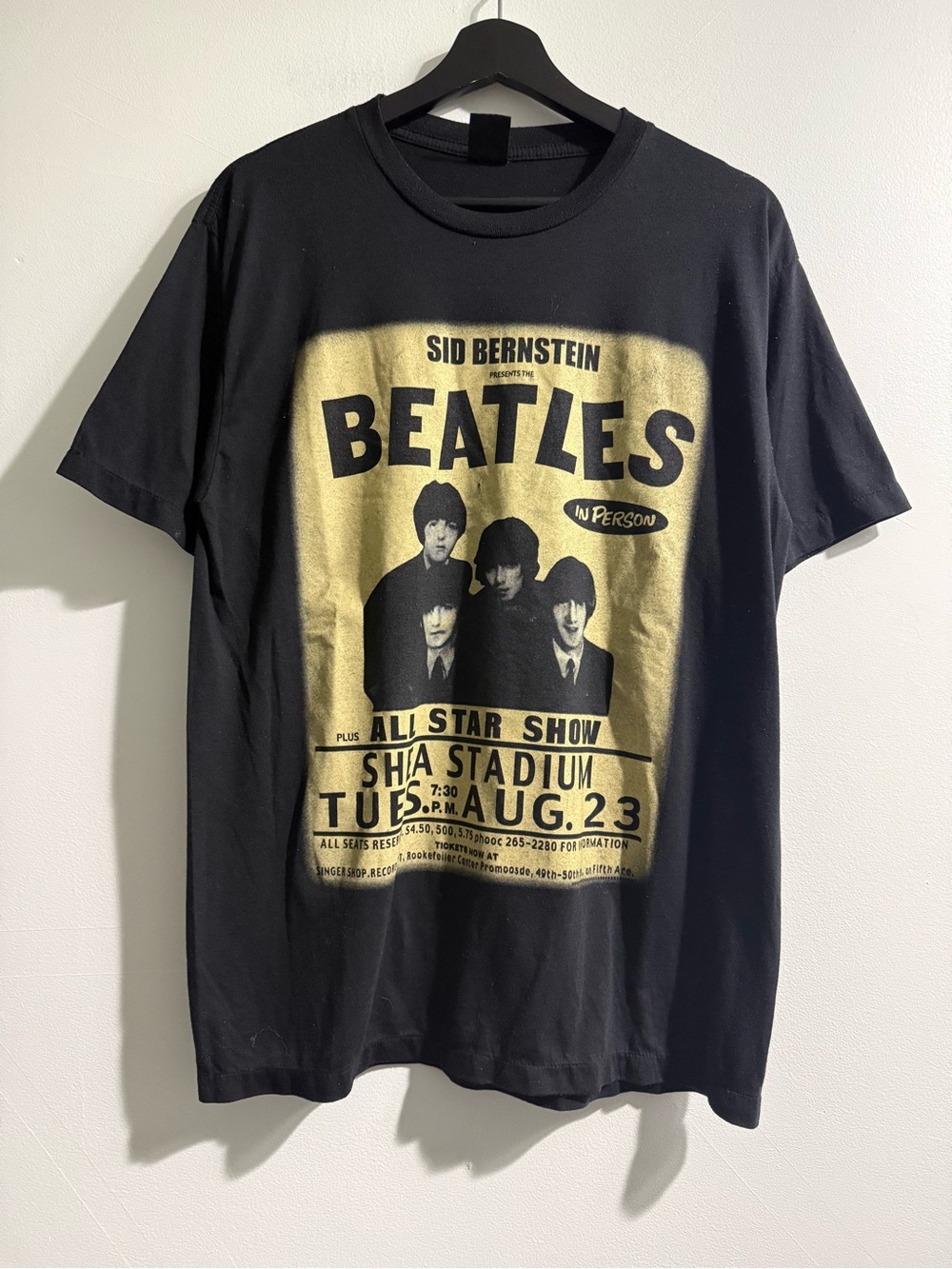 Vintage The Beatles Shirt in 3D EMBLEM Tag